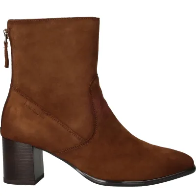 Tamaris Enkellaarsjes Cognac