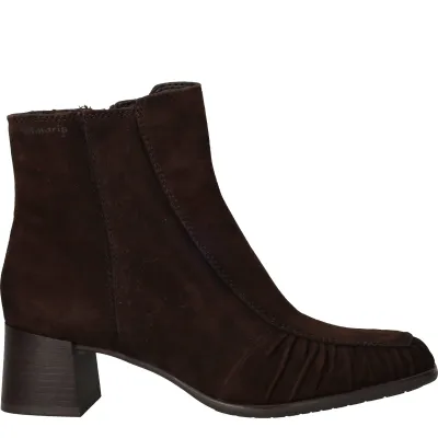 Tamaris Enkellaarsjes Dames Bruin