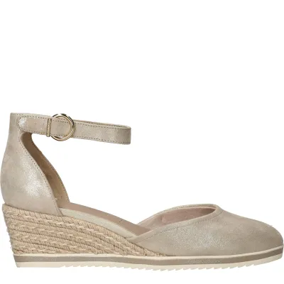 Tamaris Espadrilles Dames Goud