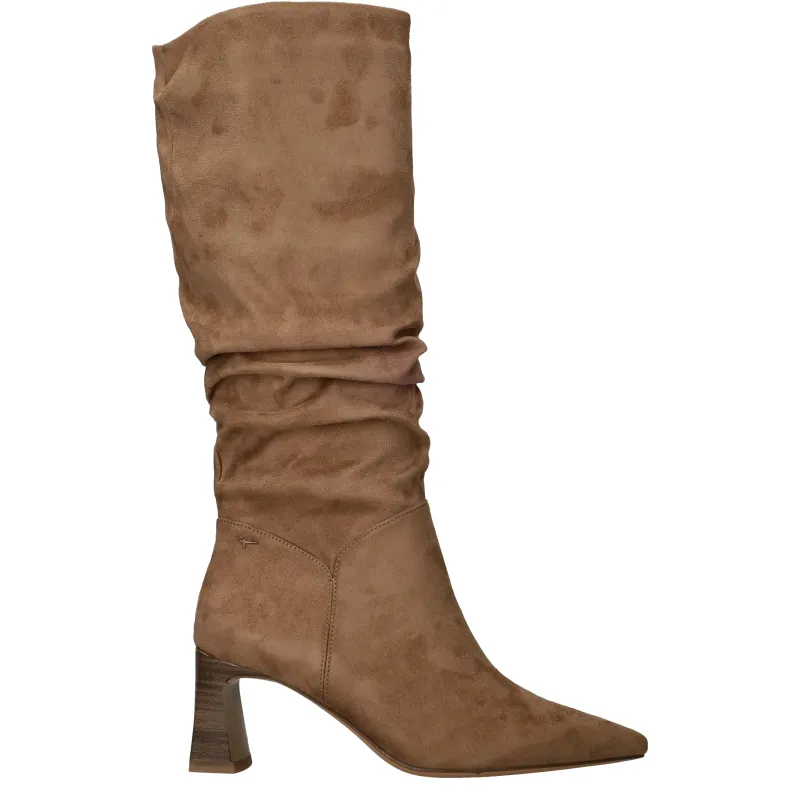 Tamaris Laarzen Dames Beige, laars voor dames