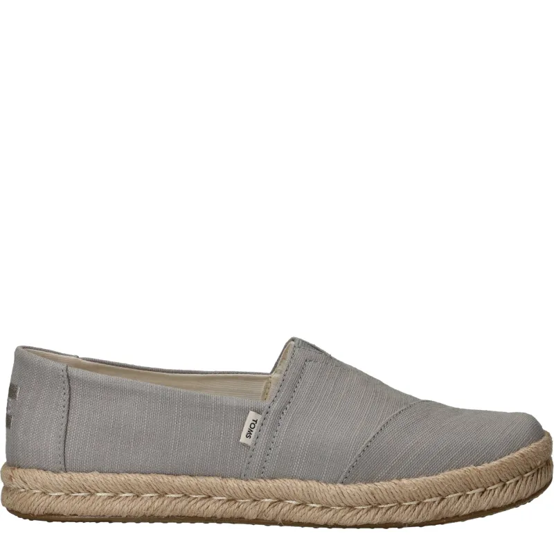 Toms Alpargata Rope 2.0 Espadrilles Grijs, espadrille voor unisex