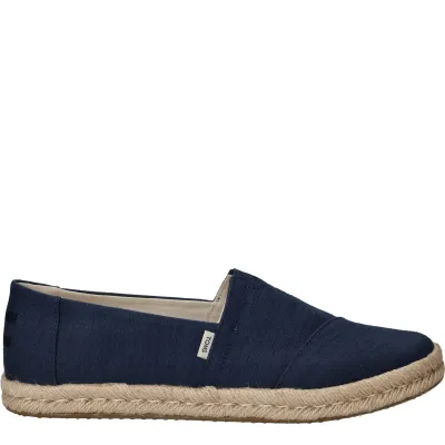 Toms Alpargata Rope 2.0 Instappers Dames Blauw