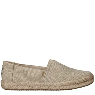 Toms Alpargata Rope 2.0 Vegan Espadrilles Dames Goud