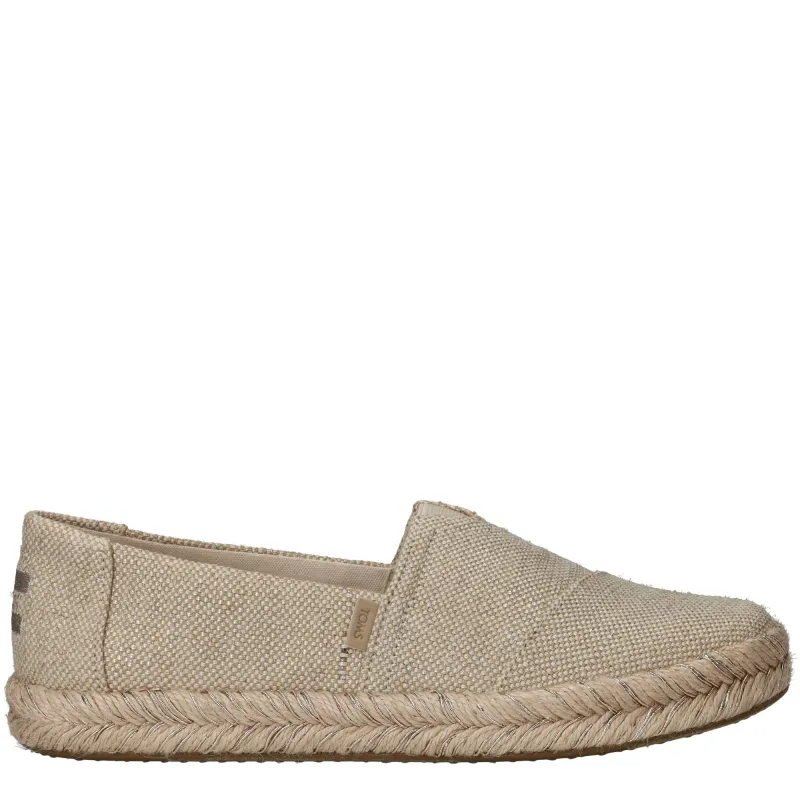Toms Alpargata Rope 2.0 Vegan Espadrilles Dames Goud, espadrille voor dames