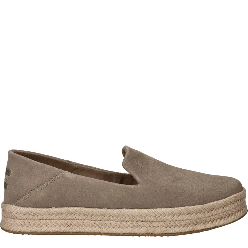 Toms Carolina Espadrilles Dames Beige, espadrille voor dames