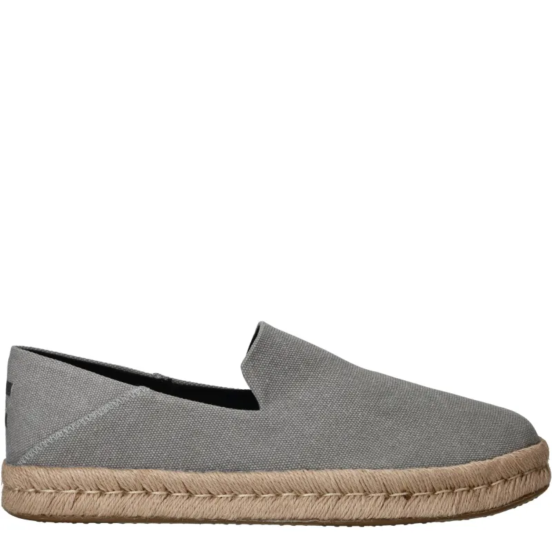 Toms Santiago Espadrilles Grijs, espadrille voor unisex
