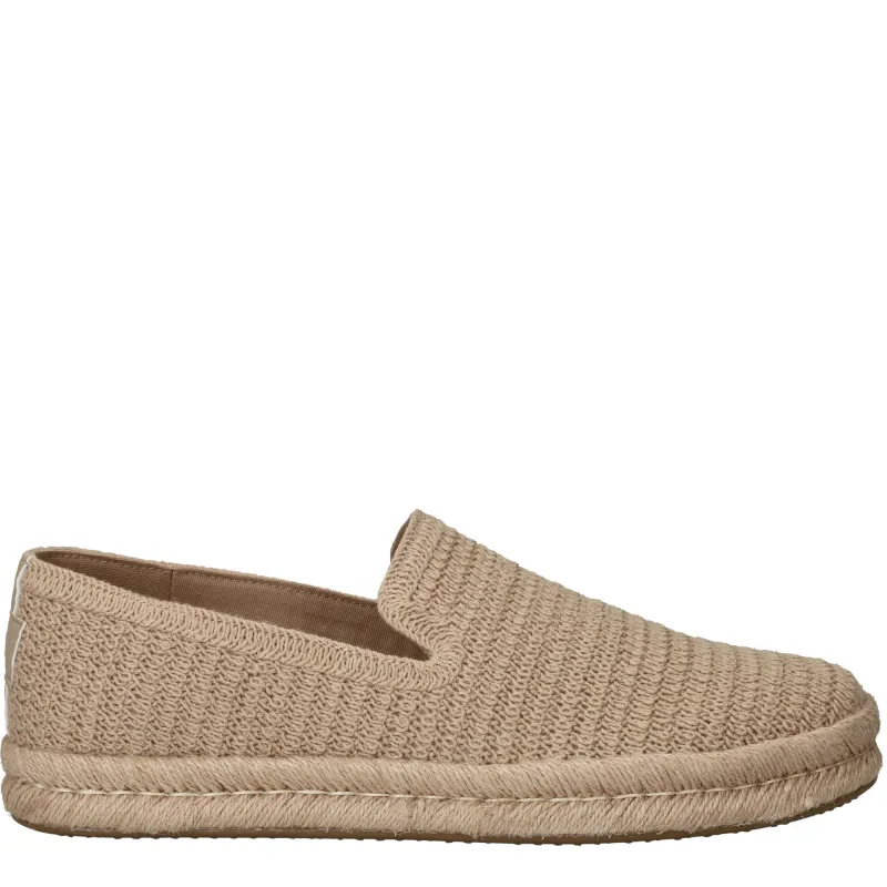 Toms Santiago Espadrilles Heren Beige, espadrille voor heren