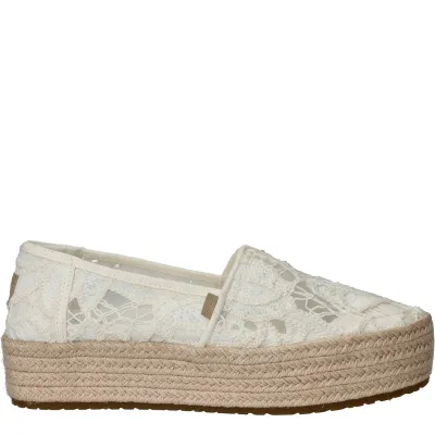 Toms Valencia Espadrilles Dames Wit