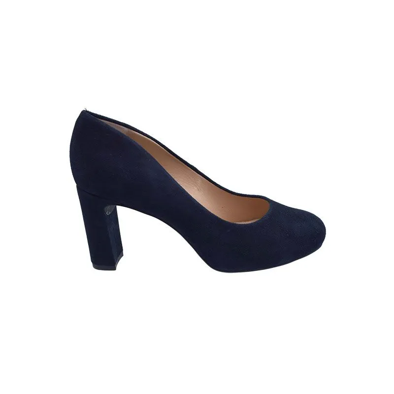 Unisa Numis Blauw, pump voor dames