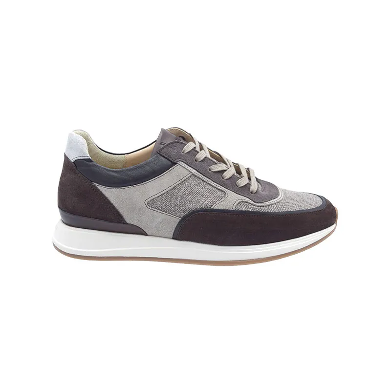 Van Bommel Libra Taupe, sneaker voor heren