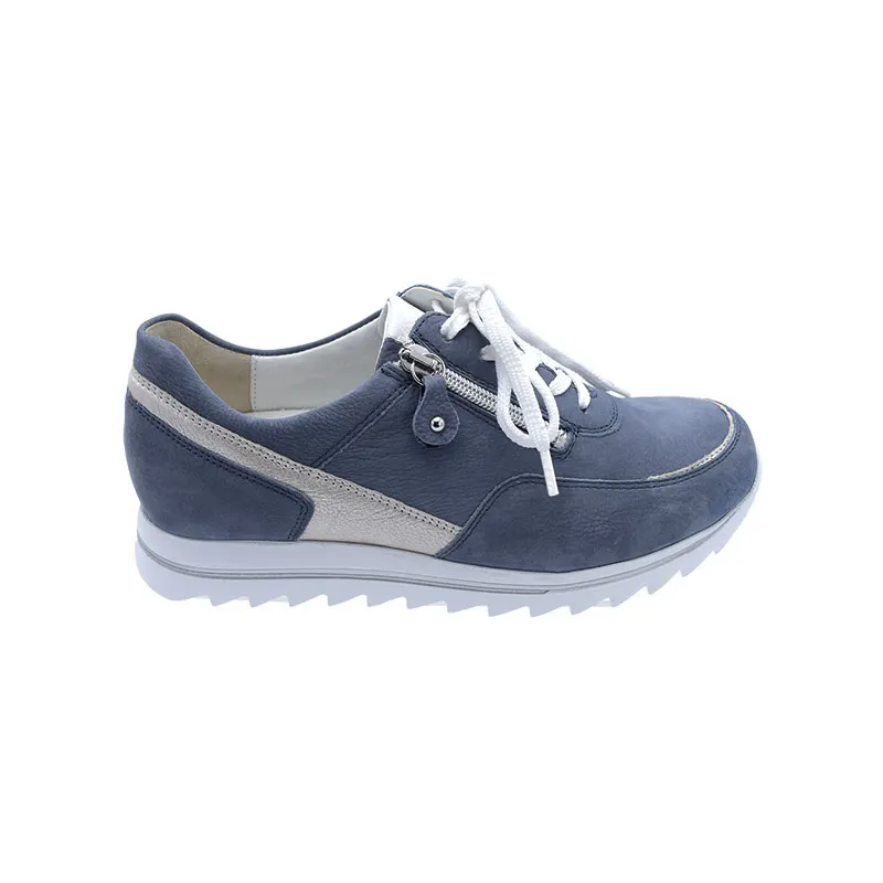 Waldläufer 923019 H Blauw, sneaker voor dames