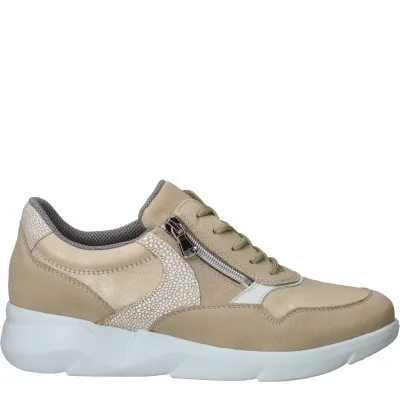 Waldläufer Funky Sneakers Dames Beige