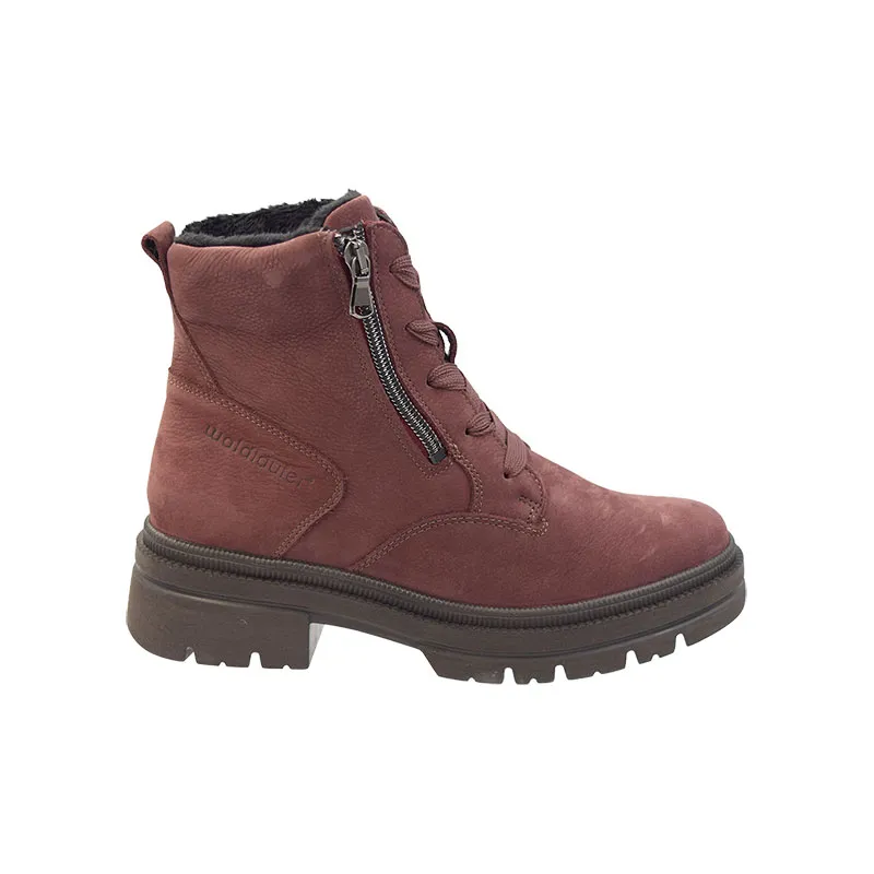 Waldläufer H-Amara bordeaux, bootie voor dames