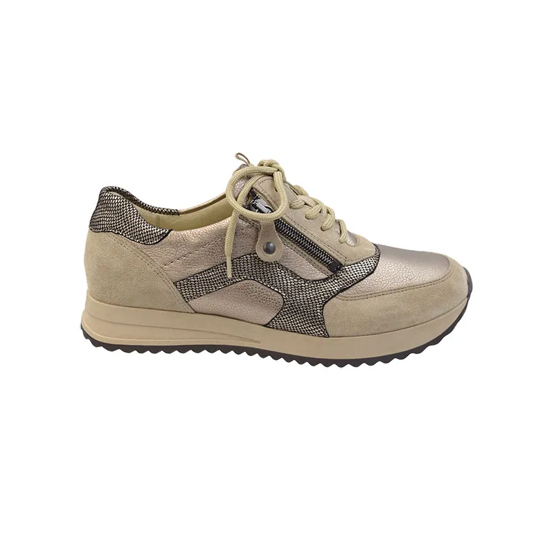 Waldläufer H-Vicky Beige, sneaker voor dames