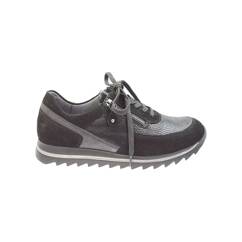 Waldläufer Haiba H Zwart, sneaker voor dames