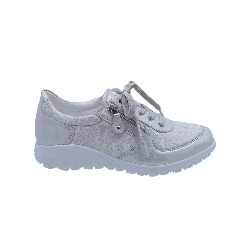Waldläufer Havy H Zilver, sneaker voor dames