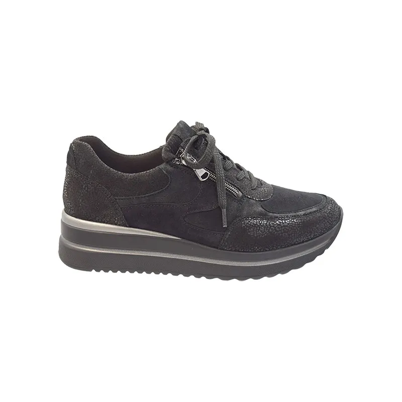 Waldläufer K-Luana Zwart, sneaker voor dames