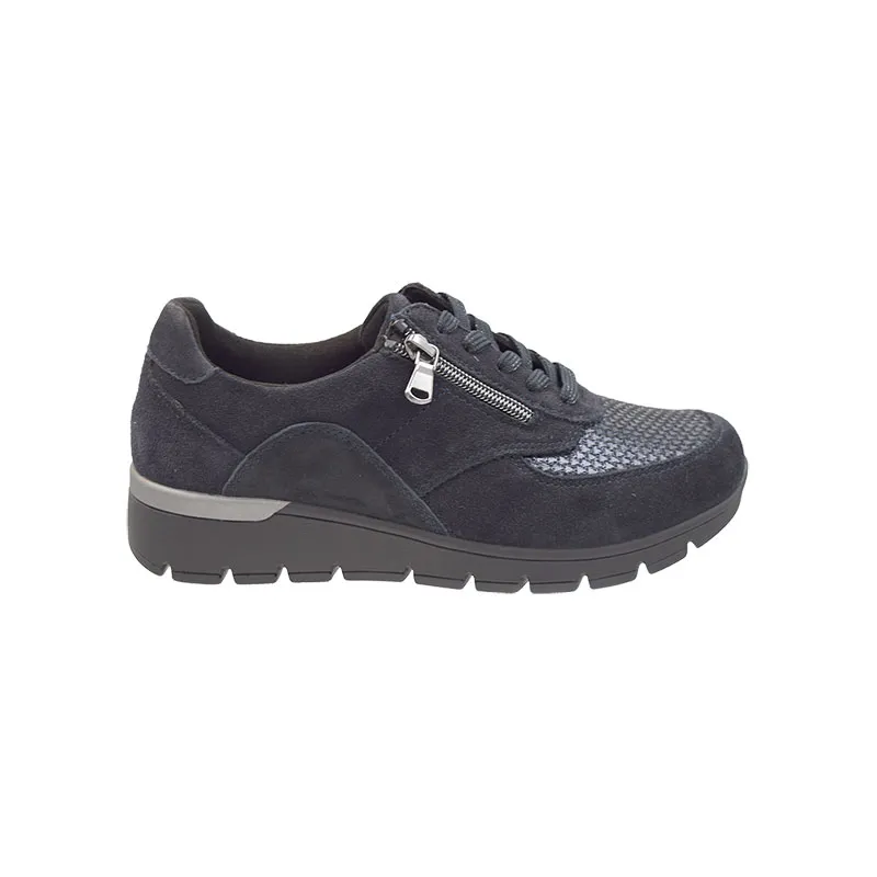 Waldläufer K-Ramona Blauw, sneaker voor dames