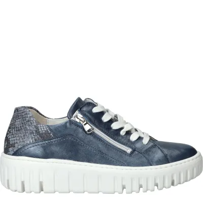 Waldläufer Livia Sneakers Dames Blauw