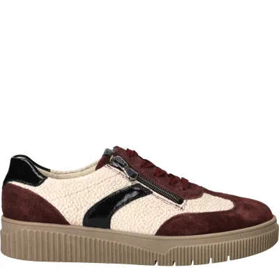 Waldläufer Sansa Veterschoenen Dames Rood
