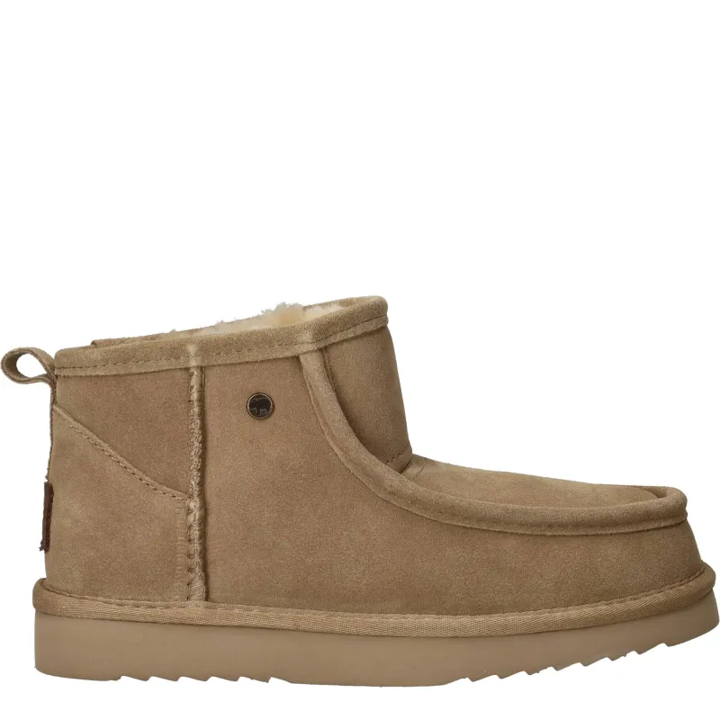 Warmbat Barunga Boots Jongens Beige, enkellaars voor jongens