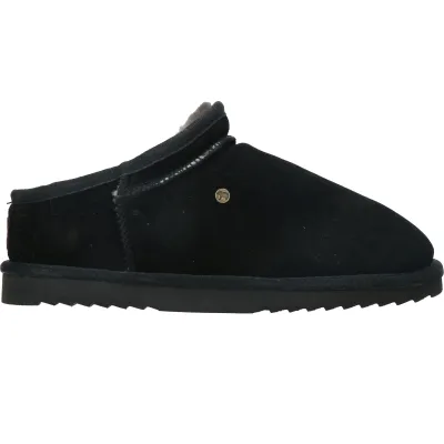 Warmbat Conner Pantoffels Heren Zwart
