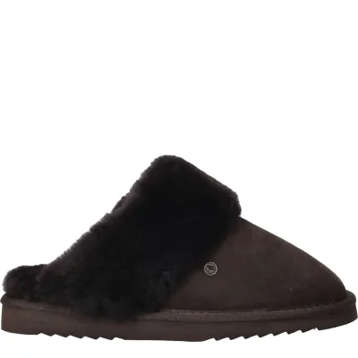 Warmbat Flurry Pantoffels Dames Bruin
