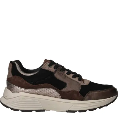 Xsensible Golden Gate Stretchwalker GX Sneakers Dames Bruin