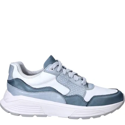 Xsensible Golden Gate Stretchwalker Sneakers Dames Blauw